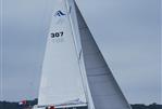 Hanse 355 - 2011 Hanse 355 sailboat with white sails on open water.