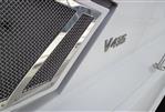 Four Winns VISTA 435 - Close-up of 2012 Four Winns VISTA 435 boat exterior with V435 emblem.