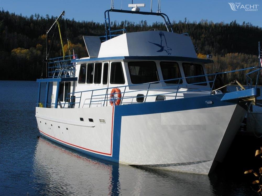 1997 57&#39; x 16&#39;9 Steel Overnight Charter Fishing/Liveaboard