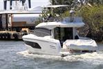 Prestige 420 Flybridge - Aft View - Tender Not Included in Sale
