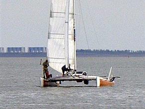 Rhebergen X-Ray Racing catamaran