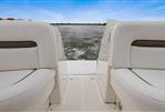 Sea Ray 38 Sundancer - View from the 2006 Sea Ray 38 Sundancer's rear seating area, overlooking the water.