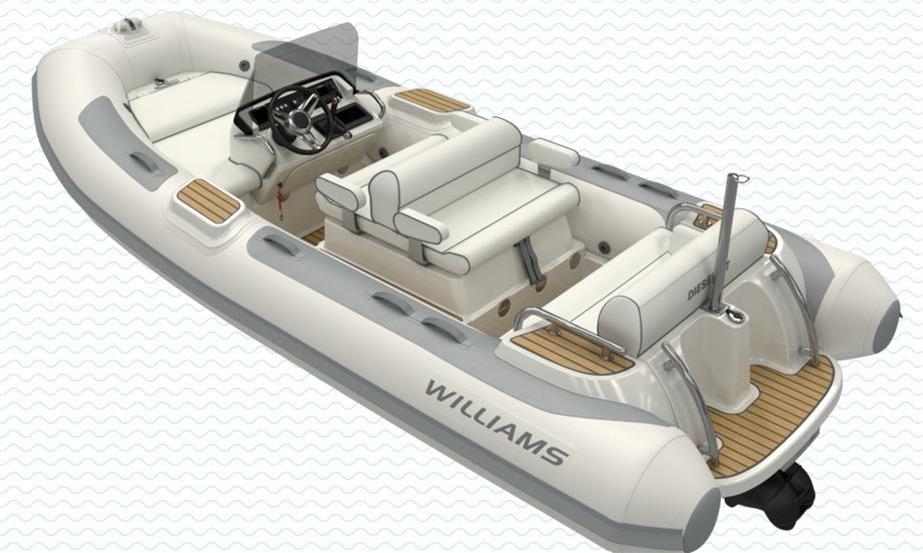 Williams Jet Tenders Dieseljet 445 - Manufacturer Provided Image: Manufacturer Provided Image: Williams Jet Tenders Dieseljet 445 Helm