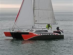 Farrier Trailertri 720 folding trimaran