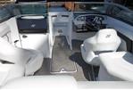 Four Winns HD3 - Interior of 2022 Four Winns HD3 boat with white seating and modern dashboard.