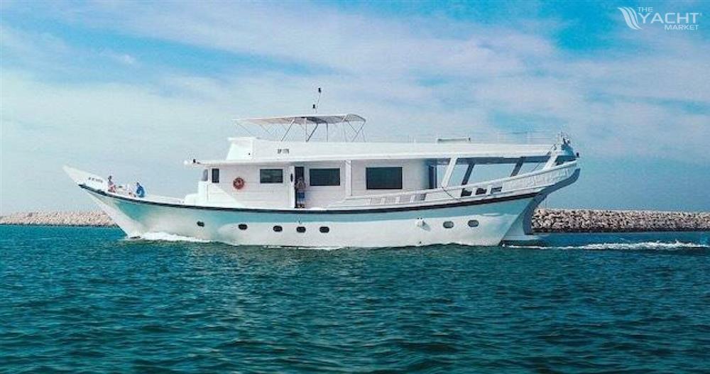 Custom Fiber Dhow Converted 80