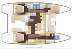 Lagoon 450 F - Layout Image