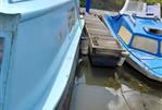 Steel Narrowboat - Side deck
