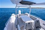 Axopar 29 Suntop - 2025 Axopar 29 Suntop boat with spacious seating on a calm blue sea.
