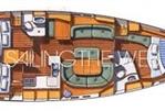 Beneteau Oceanis 473 - Layout Image