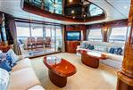 Johnson Pilothouse - Salon Looking Aft  