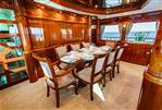 Johnson Pilothouse - Dining Area to Port  