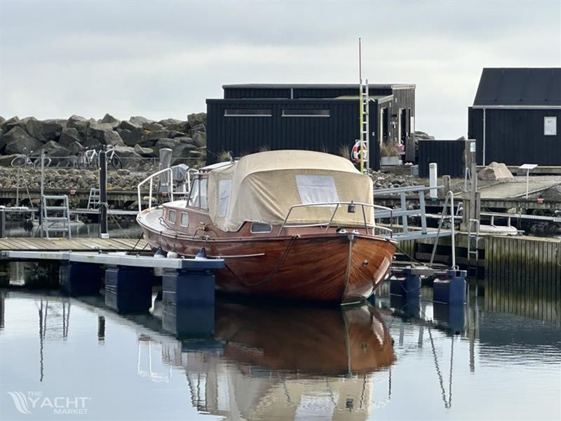 Klassisk Motorb&#229;d Klassisk Mahogni motorb&#229;d/sejler
