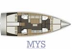 Dufour Yachts 460 Grand Large - duf 460 layout