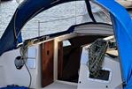 Kelt 850 lifting Keel - Compass, depth/speed, GPS, wind instruments mounted on Bulkhead