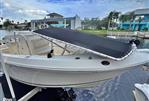 Cobia 237CC - Custom Folding T-top For Low Bridge Clearance