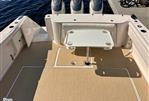Stamas 390 Aegean - Grass Cloth Cockpit Flooring andamp; Custom Table