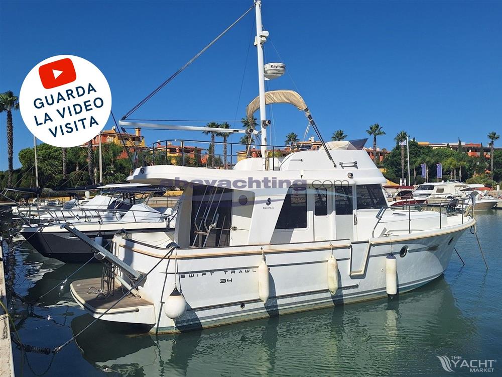 Beneteau Swift Trawler 34 Fly - Abayachting Beneteau Swift Trawler 34 seconda mano usato 1.1