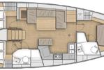 Beneteau Oceanis 40.1 - Layout Image