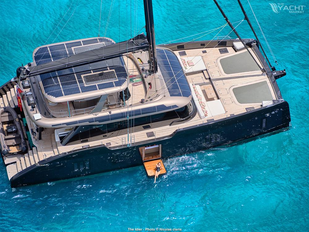 Sunreef 80 Eco - The Idler - Master balcony door open