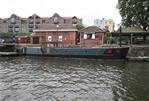 Dutch Barge Style Widebeam With Residential Bristol Harbour Mooring