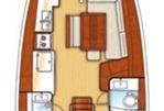 Beneteau Oceanis 46 - Layout Image