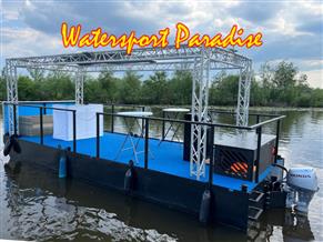 Partyboot Staal pontoon