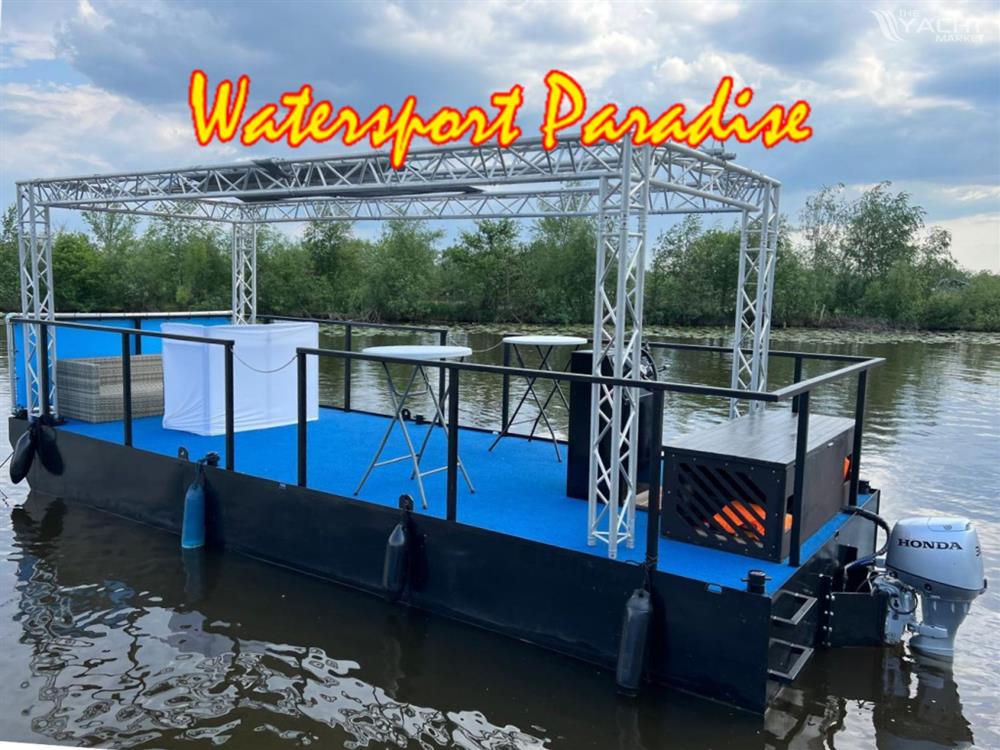 Partyboot Staal pontoon
