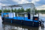 Partyboot Staal pontoon