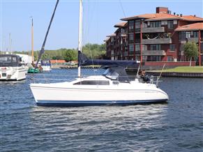 Hunter 280 Met stuurwiel