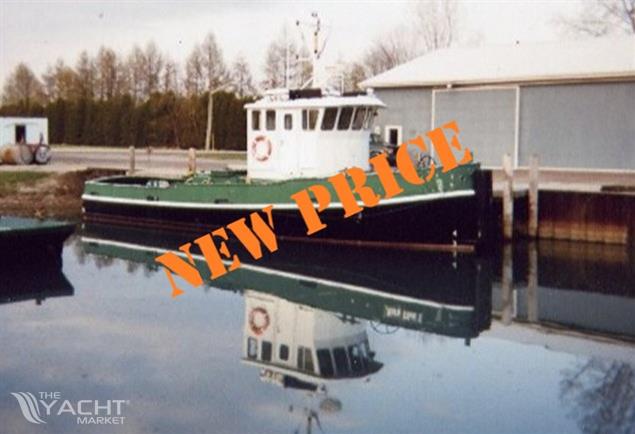 Steel Model Bow Tug 350 hp