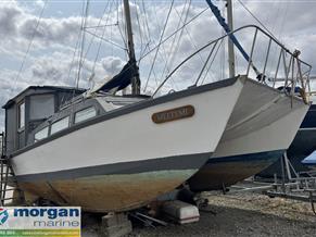 Amazon MK1  Catamaran with 2x diesel inboards