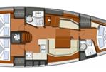 Jeanneau Sun Odyssey 42i - Layout Image