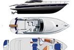 Pershing 50 - Layout Image