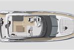 Prestige F4.3 - Layout Flybridge