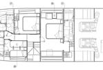 Sunseeker 76 Yacht - Lower Deck