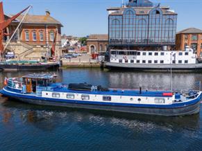 Steel Dutch Luxemotor 23m Liveaboard arge