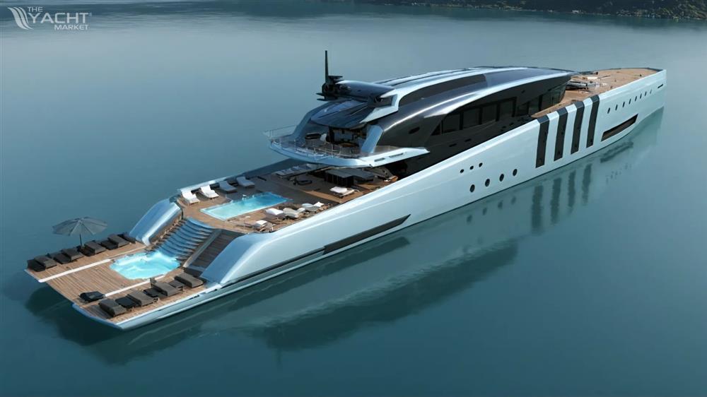 Brythonic Yachts &amp; Kobus Naval Design 111m Aluminium Mega Yacht