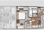 Beneteau Swift Trawler 54 - Layout Image