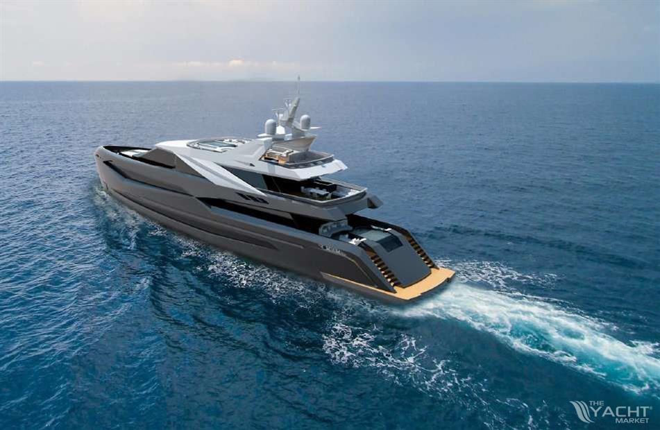 Brythonic Yachts &amp; KND Naval Design 42m Sports Yacht