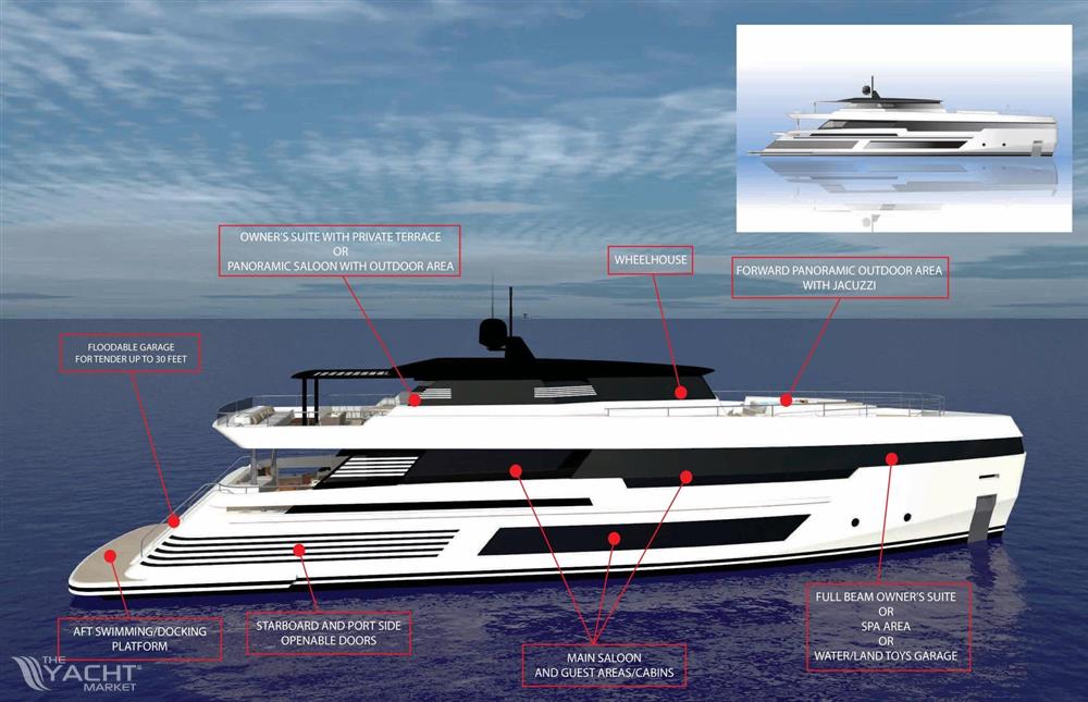 Brythonic Yachts &amp; KND Naval Design 38m Super Yacht