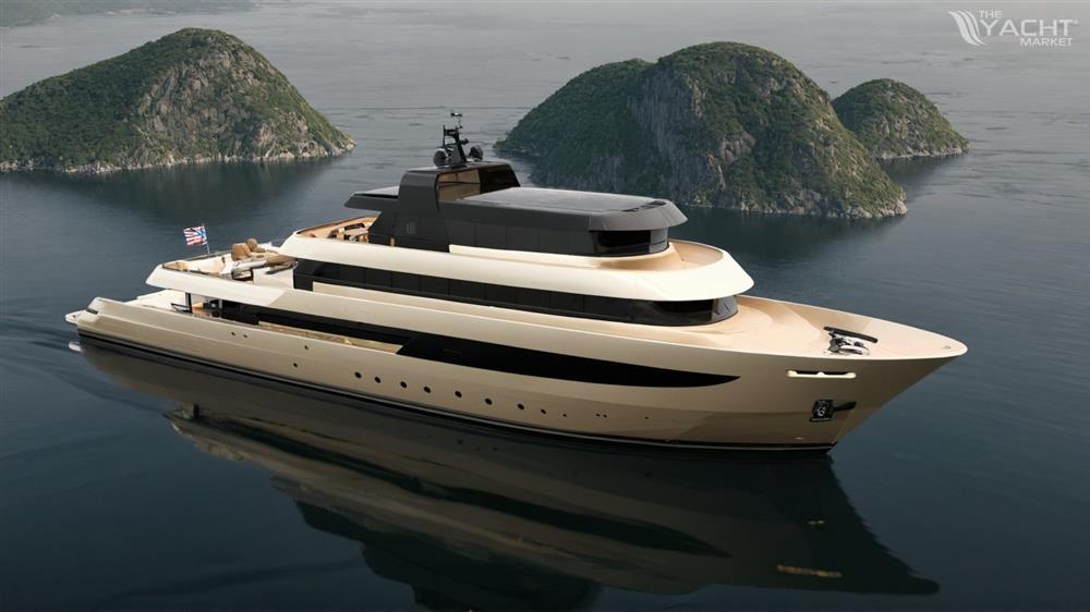 Brythonic Yachts &amp; KND Naval Design 49m Ice Class Explorer Yacht