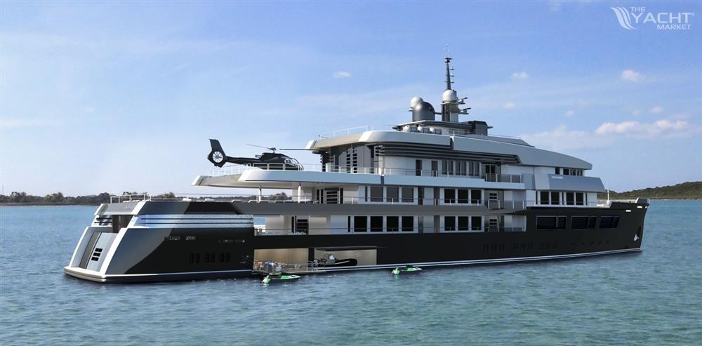 Brythonic Yachts &amp; KND Naval Design 75m Ice Class Expedition Yacht