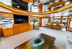 Hatteras Flybridge Motor Yacht - Salon to Stbd  