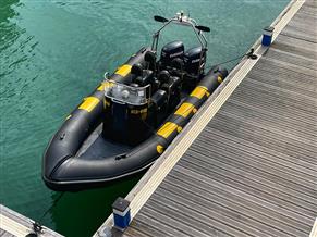 Ribcraft 585 & Trailer