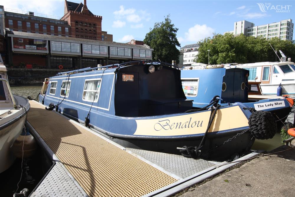 34&#39; Narrowboat Bristol Harbour