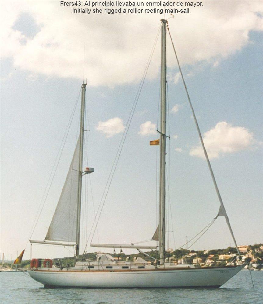 Frers 43 Ketch clasico de fibra