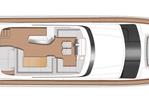 Princess Y75 - Layout Flybridge