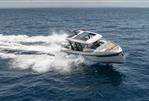 Saxdor 340 GTWA - 2025 Saxdor 340 GTWA cruising on open sea, showcasing sleek design and performance.