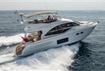 Princess 49 - 2018 Princess 49 yacht cruising on open sea, showcasing luxury design and performance.